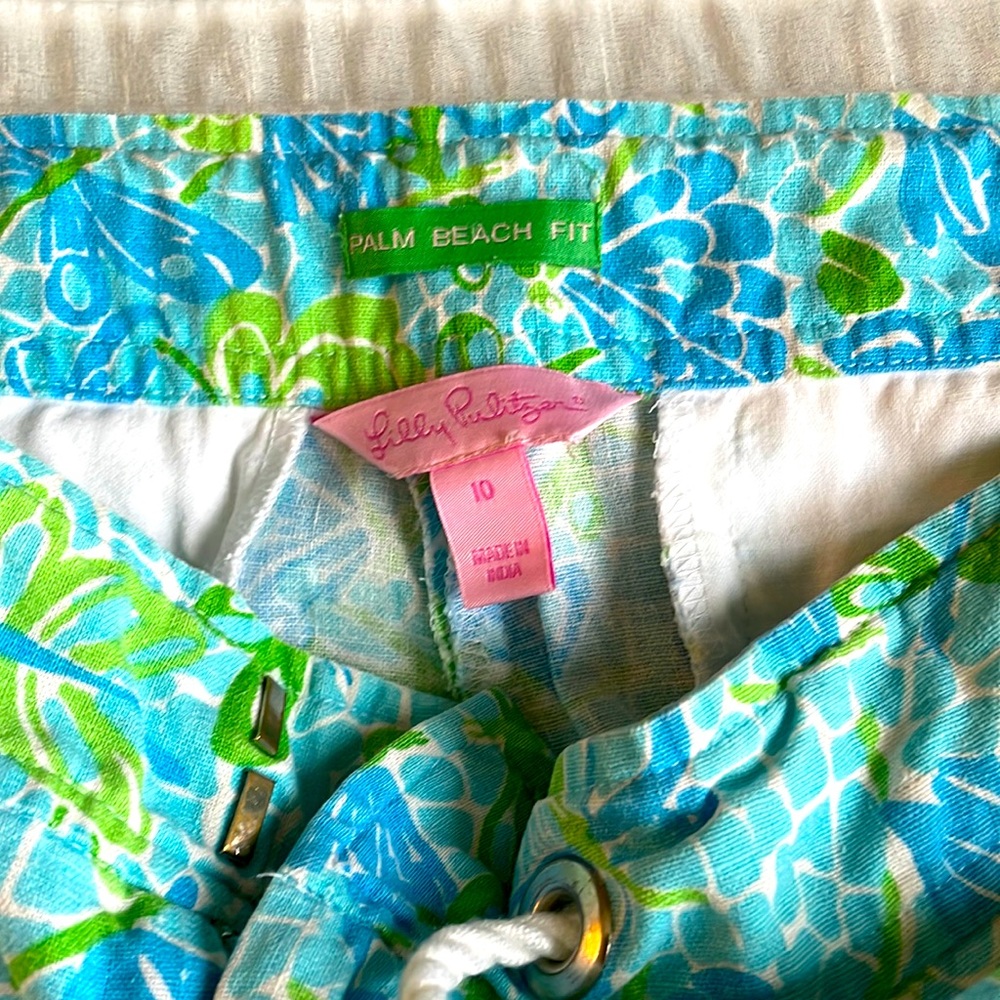 So chic Lilly Linen Palm Beach Fit (wide leg)Size 10